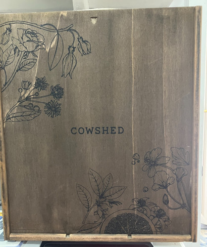 Cowshed wooden storage box