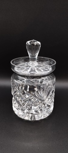 Vintage crystal cut glass - vintage,