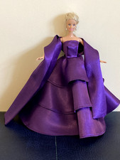 Barbie doll ball gown in