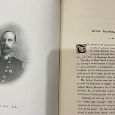 Lancashire 1906 print - Arthur KNOWLES - Alvaston Hall NANTWICH 