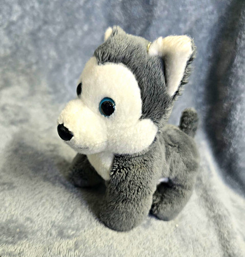 Husky puppy plush - husky, soft