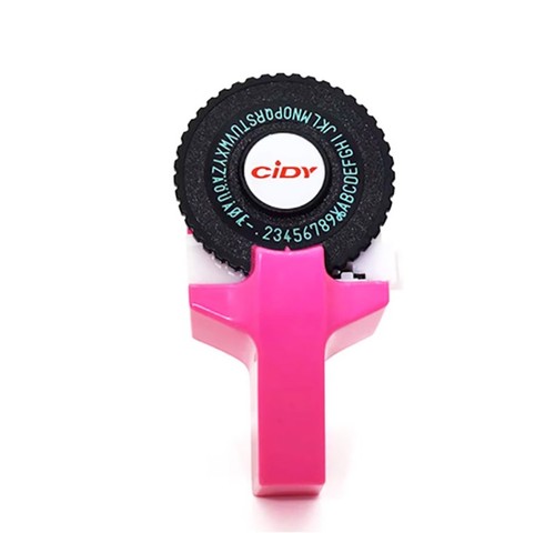 Handheld embossing label - embossing,