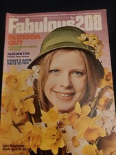 Vintage FABULOUS 208 Magazine 28 APRIL 1973 Jackson Five Cassidy Osmonds 137