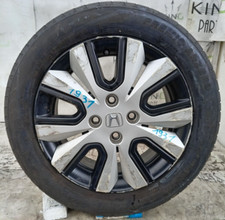 HONDA JAZZ GENUINE ALLOY WHEEL RIM 15" 6Jx15 CH-50 & TYRE 185x60 R15 #1931