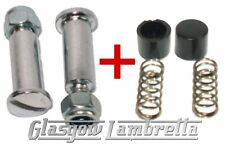 2 x Lambretta Series 1, 2 & 3 Li / TV LEVER PIVOT BOLTS & ANTI VIBRATION KIT