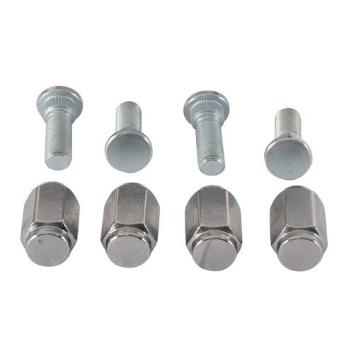 Front rear wheel stud - wheel, nut