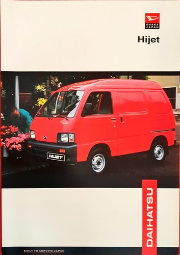 Daihatsu hijet van brochure - daihatsu,