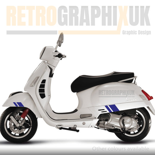 Side panel mudguard stickers - panel, &