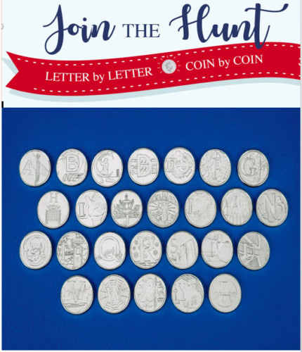 2019 alphabet 10p ten - 2019,