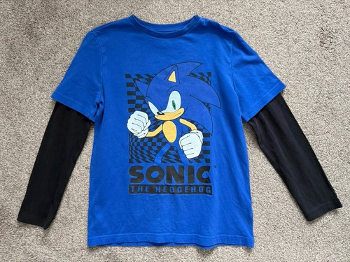 Sonic the hedgehog - long, sleeve