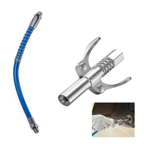 Grease gun adapter hose kit - gun,