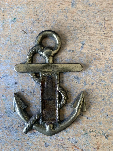 Antique brass sea life marine - antique,