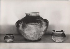 Luton museum postcard - postcard, saxon