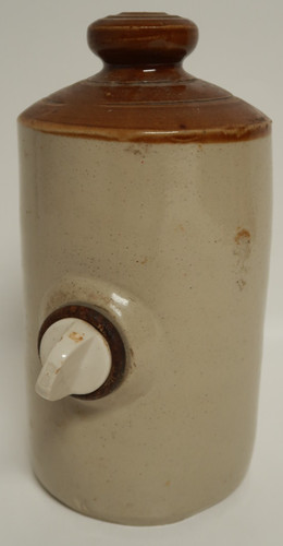 Vtg stoneware bedwarmer - stoneware,