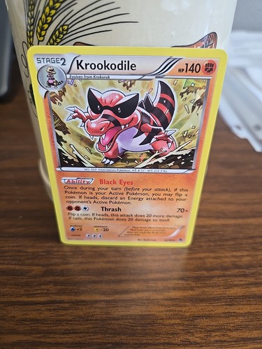 Krookodile bw emerging - (bw,