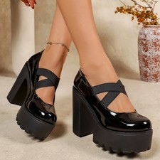 Women's Mary Jane Chunky
