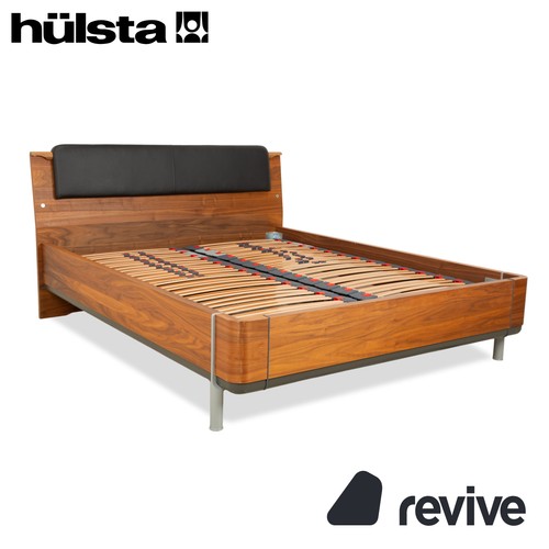 Hülsta wooden bed brown