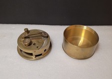 Antique Brass Pocket Drum Box