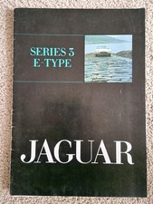 Jaguar Series 3 E Type Sales