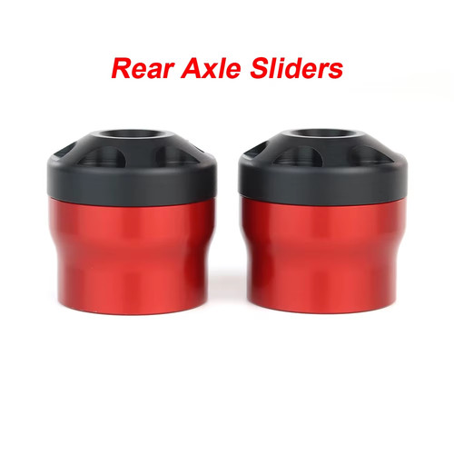 Rear wheel axle crash swingarm - rear,