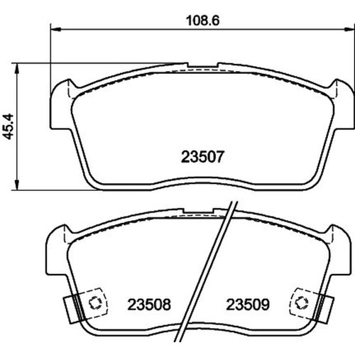 Don front brake - brake, set
