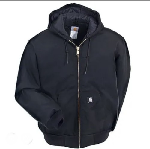 Euc carhartt j133 blk lined - j133,