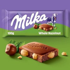 5 x Milka Hazelnut Chocolate Bar 100g Delicious Treat For Everyone Fast Shipping