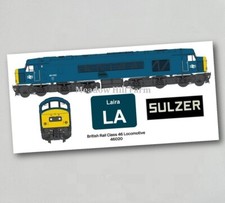 British Rail Class 46 Fridge Magnet 46020 BR Blue Peak Diesel Locomotive