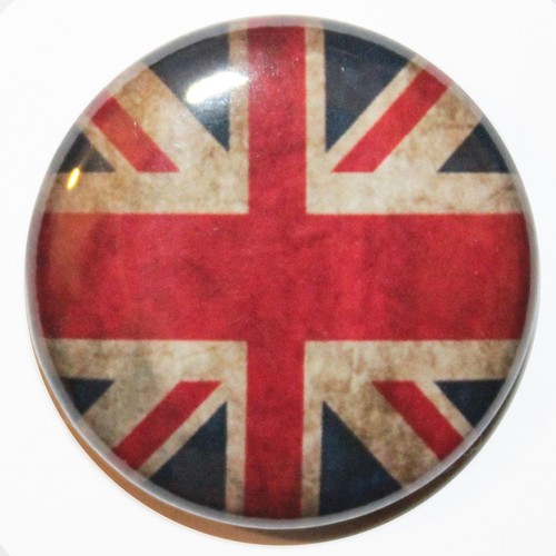 Union jack gb button - (25mm),