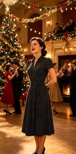 Vintage 1940s 1950s style