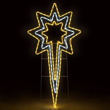 Star rope light christmas - rope,