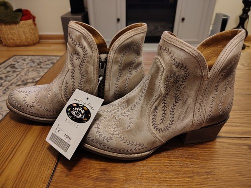 Sterling river embroidered toe - sterling,