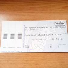Ticket : 2012/2013 17/11/2012