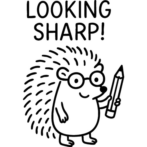 Looking sharp hedgehog - sharp, hedgehog'