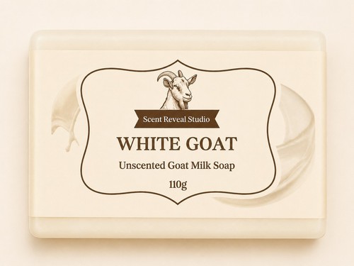 White goat unscented - goat,
