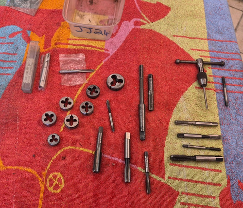Joblot engineers taps - ,, dies
