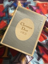 Rare Dior Brown Bob Wig Fringe