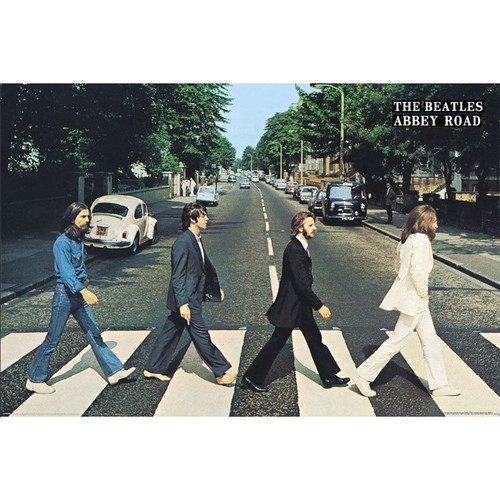 The beatles abbey - the, poster