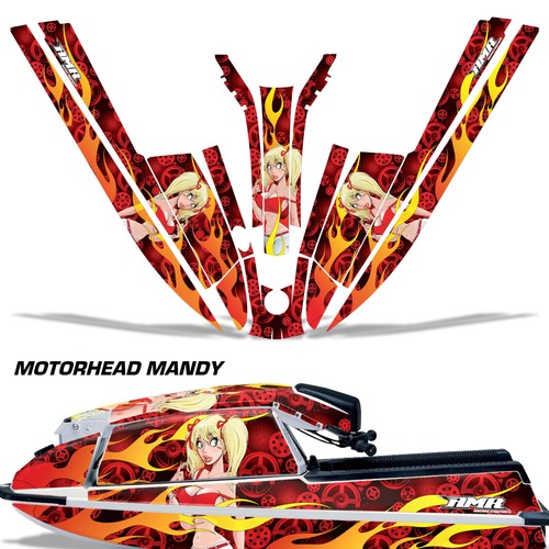 Jet ski graphics decals - ski,