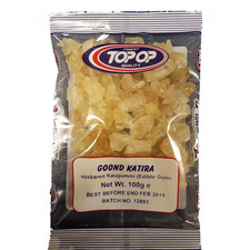 100g | Topop Goond Katira  (Tragacanth Gum) Premium Quality Free P&P