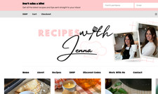 AUTOMATED RECIPE WORDPRESS WEBSITE DESIGN – FOOD BLOG SITE + FREE HOSTING