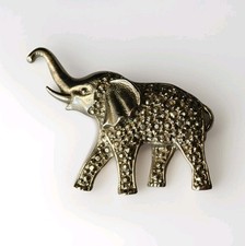 Elephant Brooch Art Deco