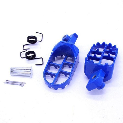 Blue foot pegs - blue,