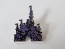 DISNEY TRADING PIN 2025 HAUNTED MANSION CASTLE HIDDEN MICKEY WAVE A