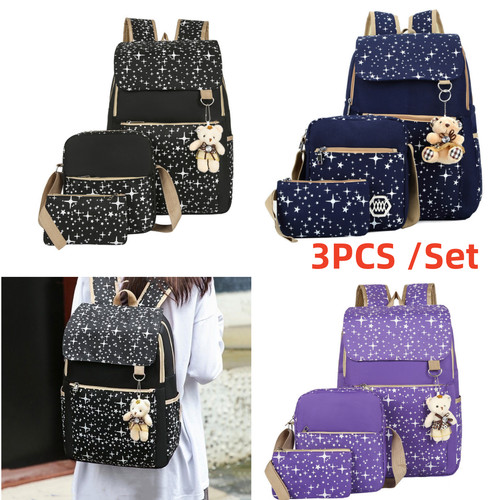 3pcs large camouflage school - 3pcs,