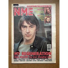 PAUL WELLER NME MAGAZINE MARCH