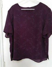 debenhams classic purple top