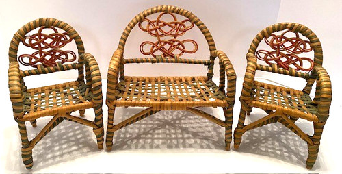 Piece wicker - 3,