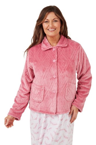 Ladies bed jackets - , button