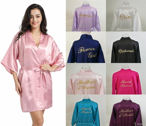 Personalized wedding robe - personalized,